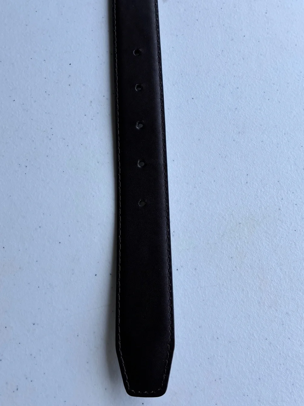 Nike Black/Brown Reversible Genuine Leather S5034002A Adult Belt Size 34